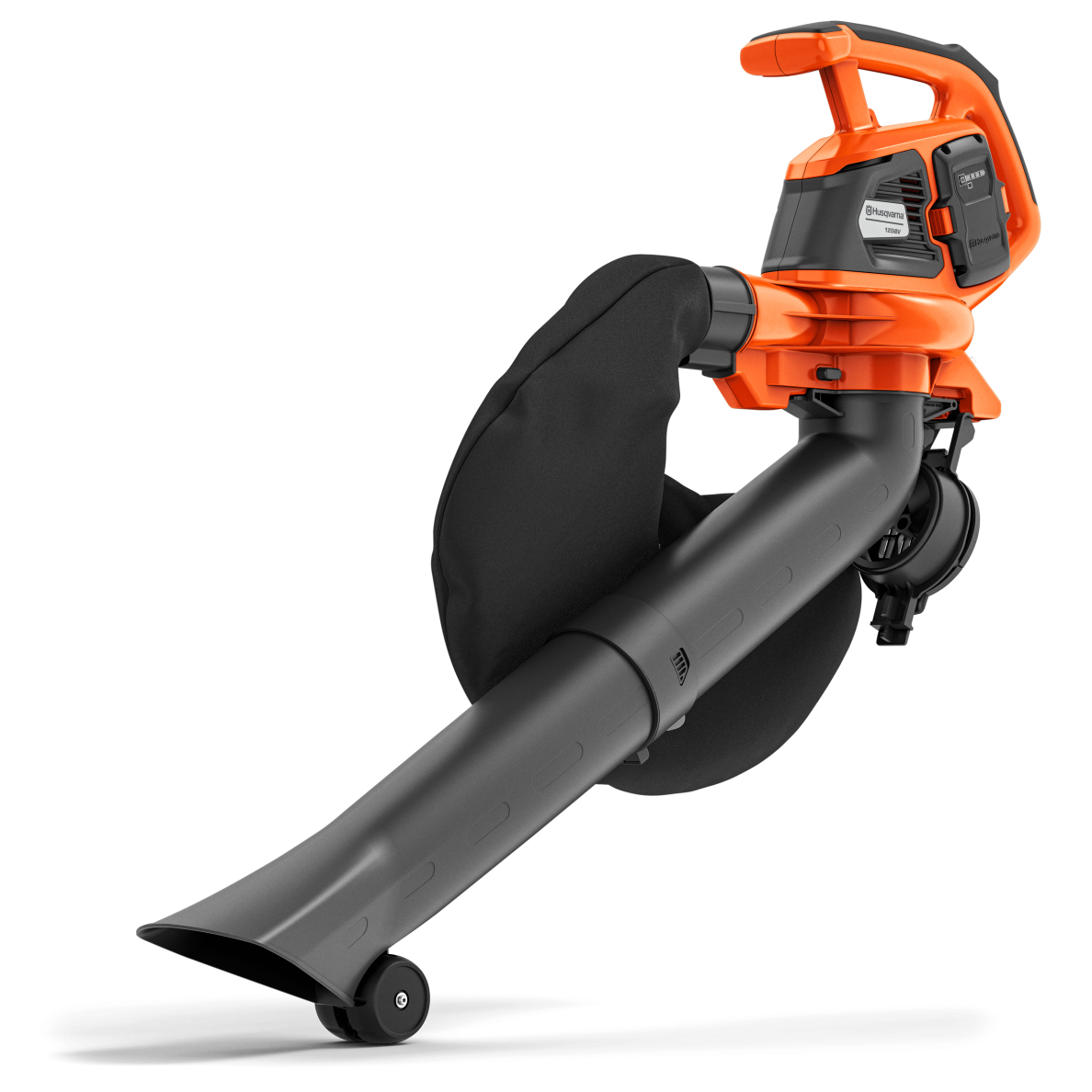 Husqvarna 120iBV su akumuliatoriumi ir įkrovikliu