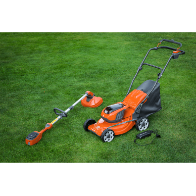 HUSQVARNA LC 137i su akumuliatoriumi ir įkrovikliu 4 HUSQVARNA LC 137i su akumuliatoriumi ir įkrovikliu 4